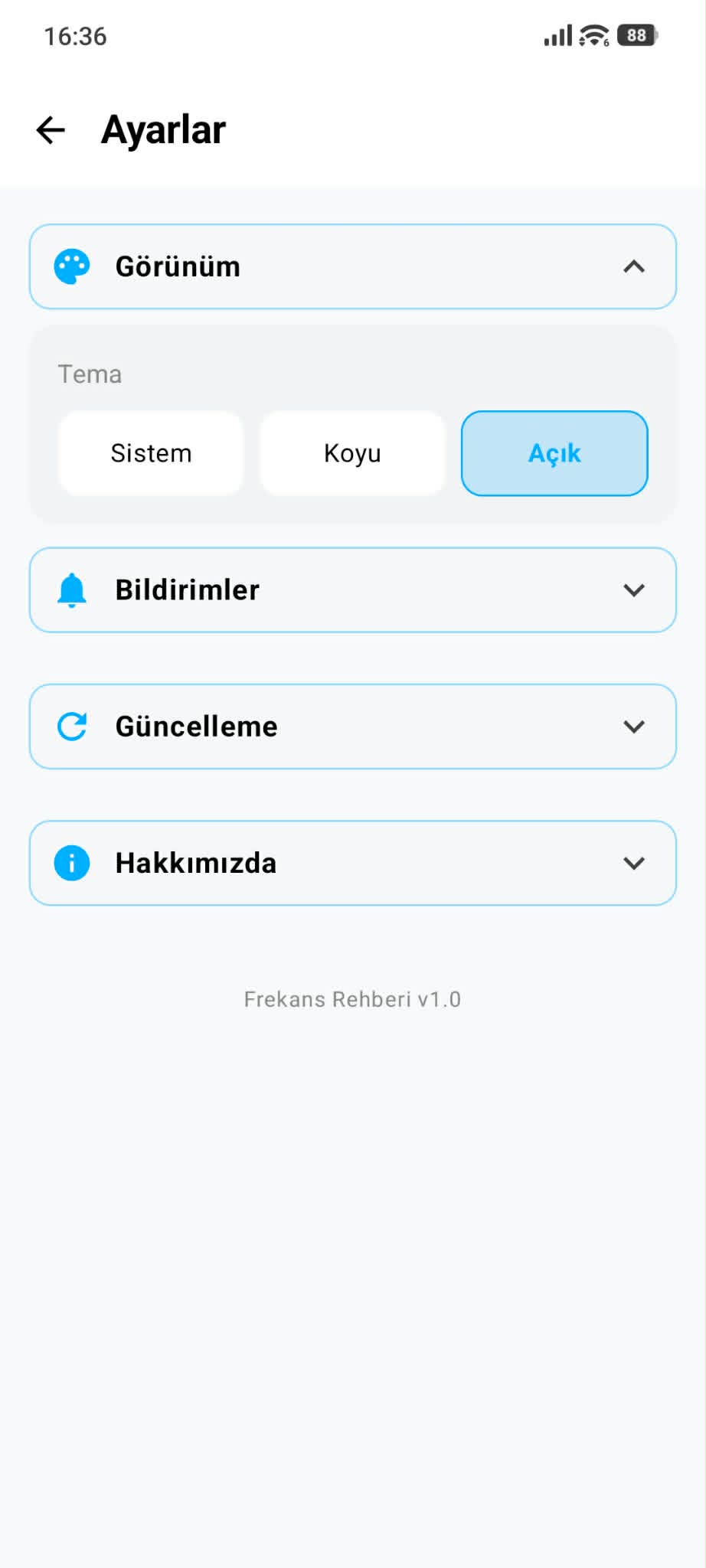 Frekans Rehberi ekran görüntüsü 11