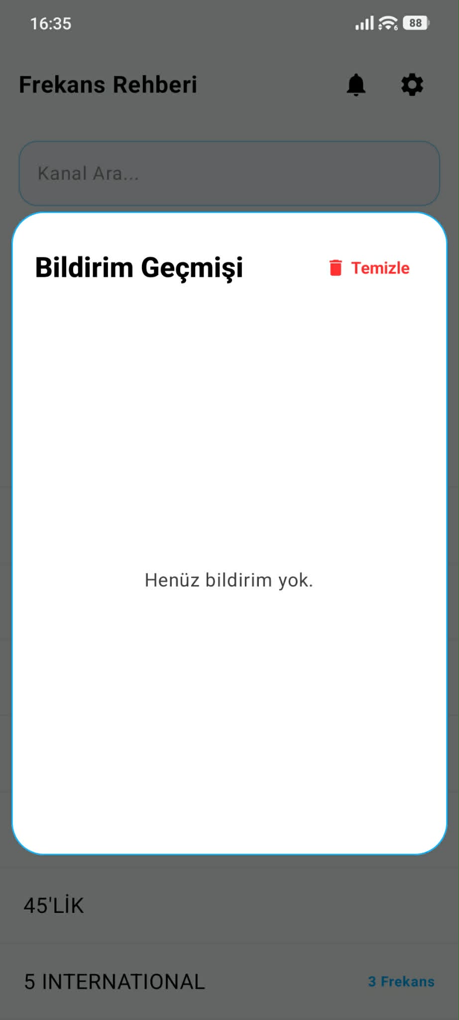 Frekans Rehberi ekran görüntüsü 2