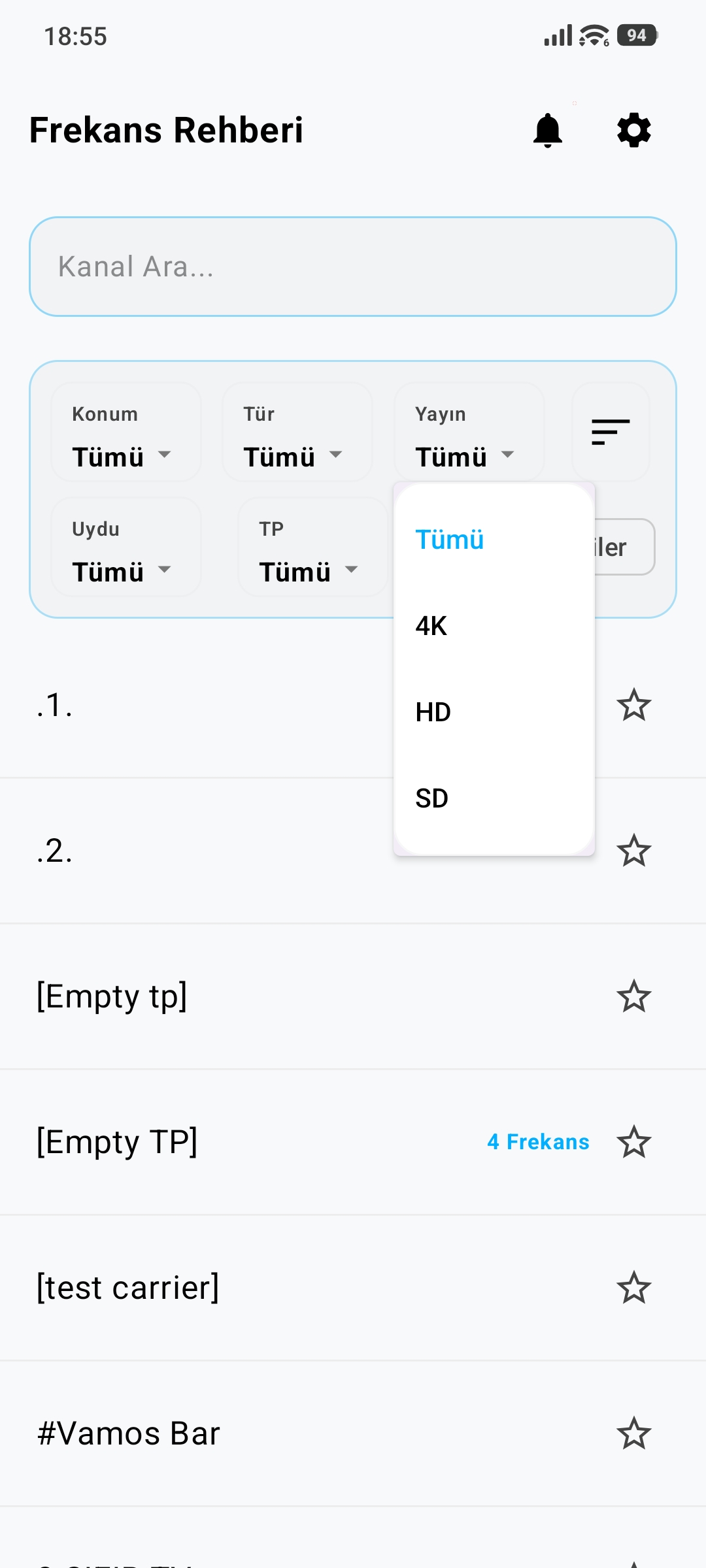 Frekans Rehberi ekran görüntüsü 6