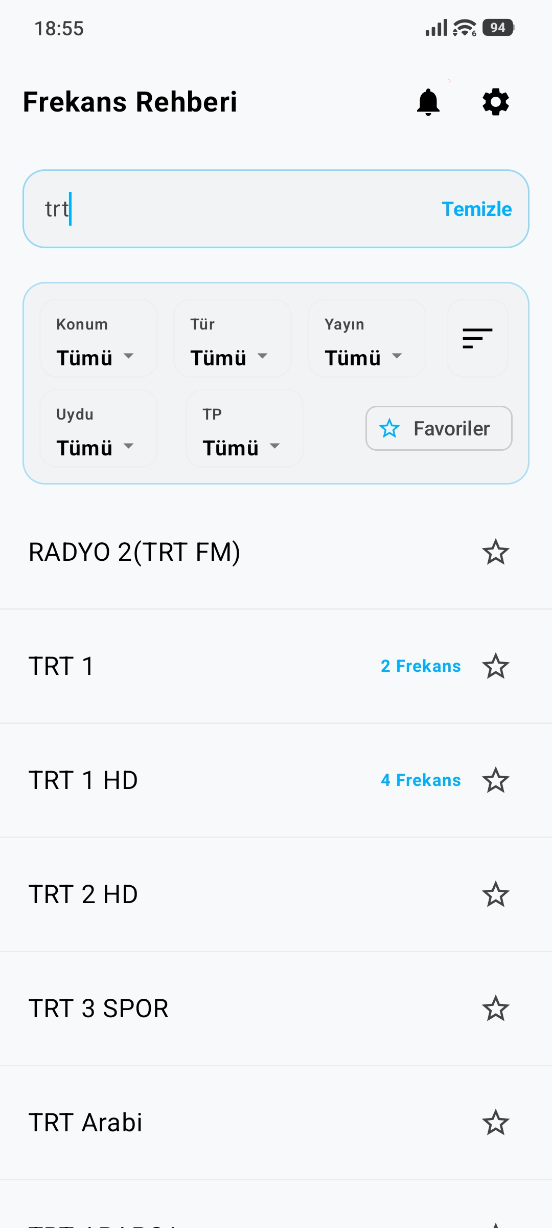Frekans Rehberi ekran görüntüsü 8